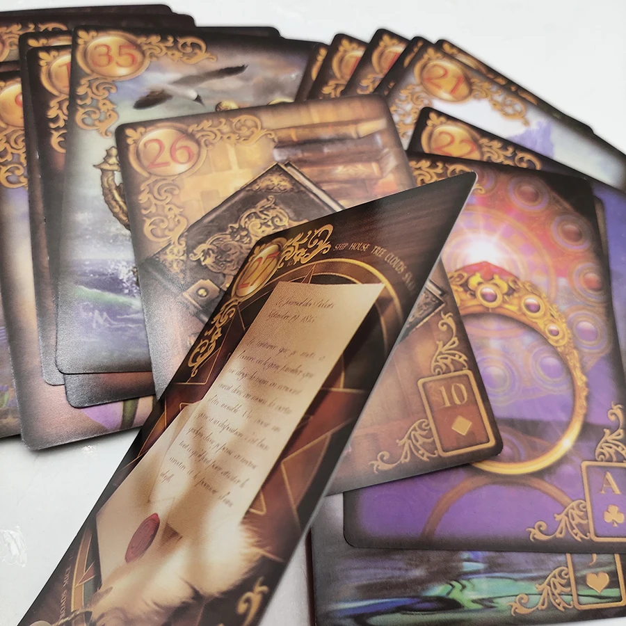 Board Game Online Free - Reverie Lenormand Tarot Deck 47 carte