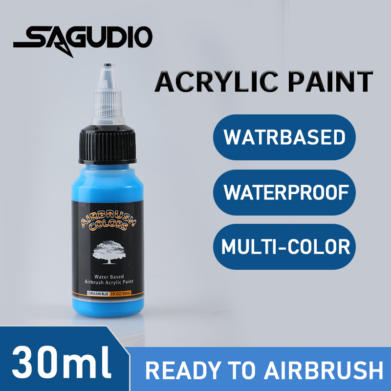Miniature Painting Set - SAGUD Vernice per aerografo pronta da