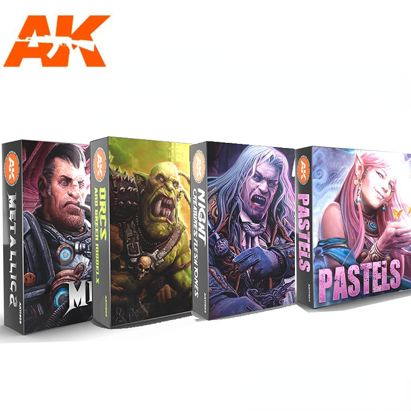 Miniature Painting Set - Set di colori acrilici interattivi AK