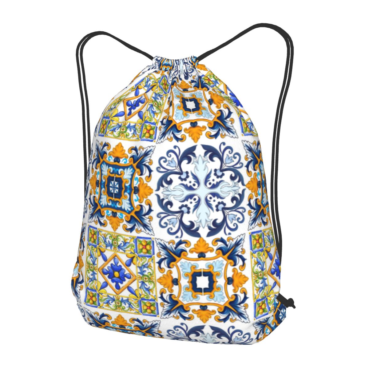 Copia delle tegole siciliane,  - Tile Bag Drawstring recensione e prezzo