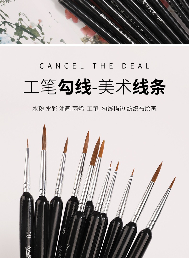 Set di pennelli per dettagli d - Miniature Painting Set recensione e prezzo