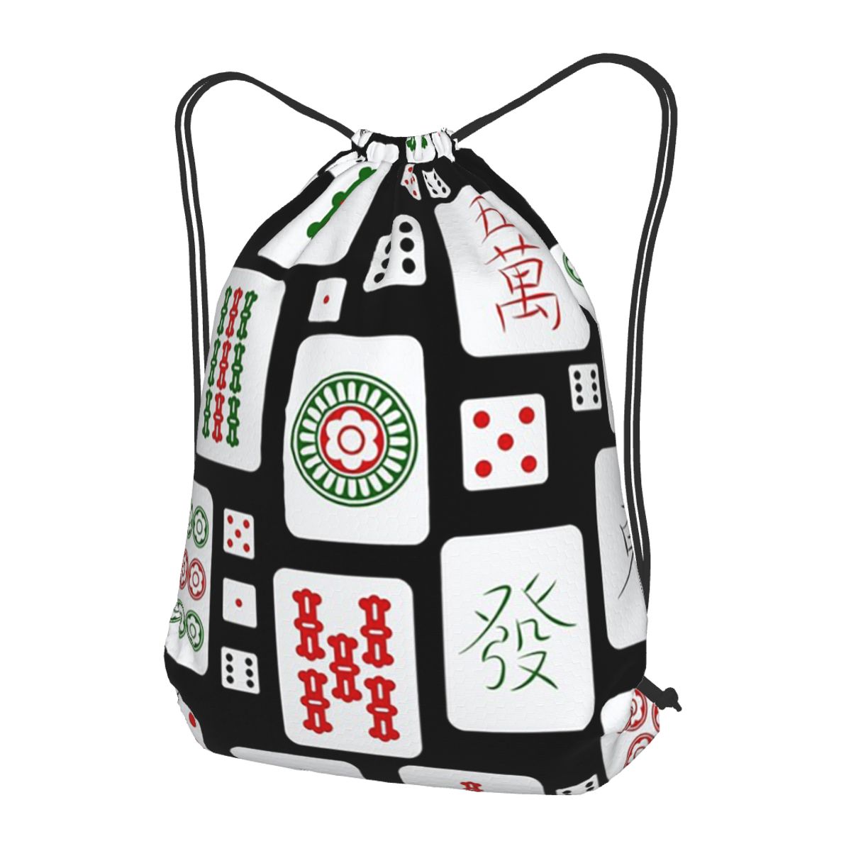 Zaini con motivo Mahjong e Dad - Tile Bag Drawstring recensione e prezzo