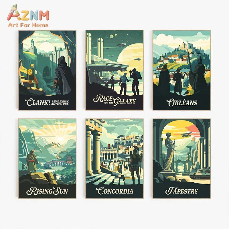 Poster su Tela Senza Cornice A - Board Game Table recensione e prezzo