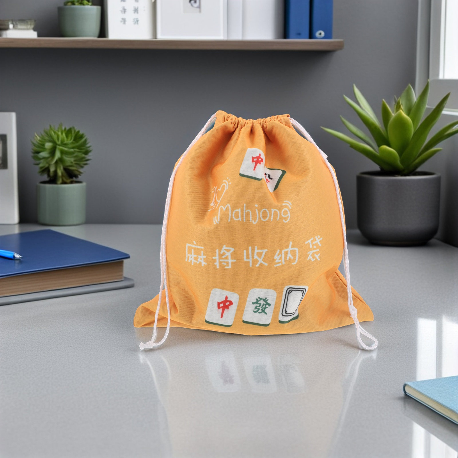Grande Borsa in Tessuto per Ma - Tile Bag Drawstring recensione e prezzo