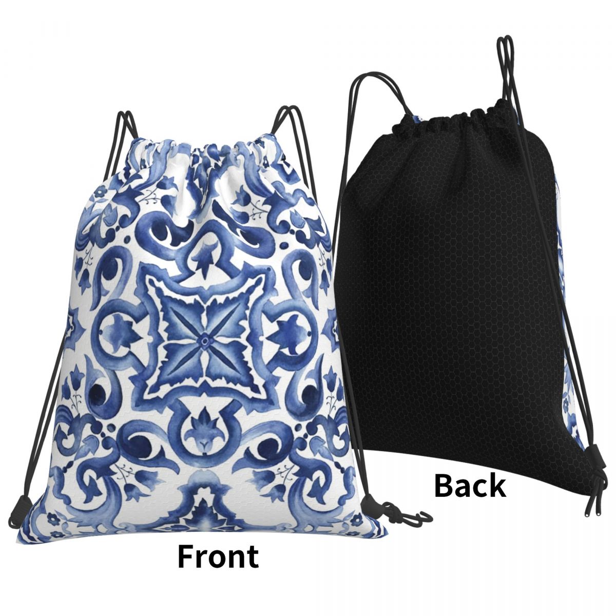 Zaini con motivo floreale orna - Tile Bag Drawstring recensione e prezzo