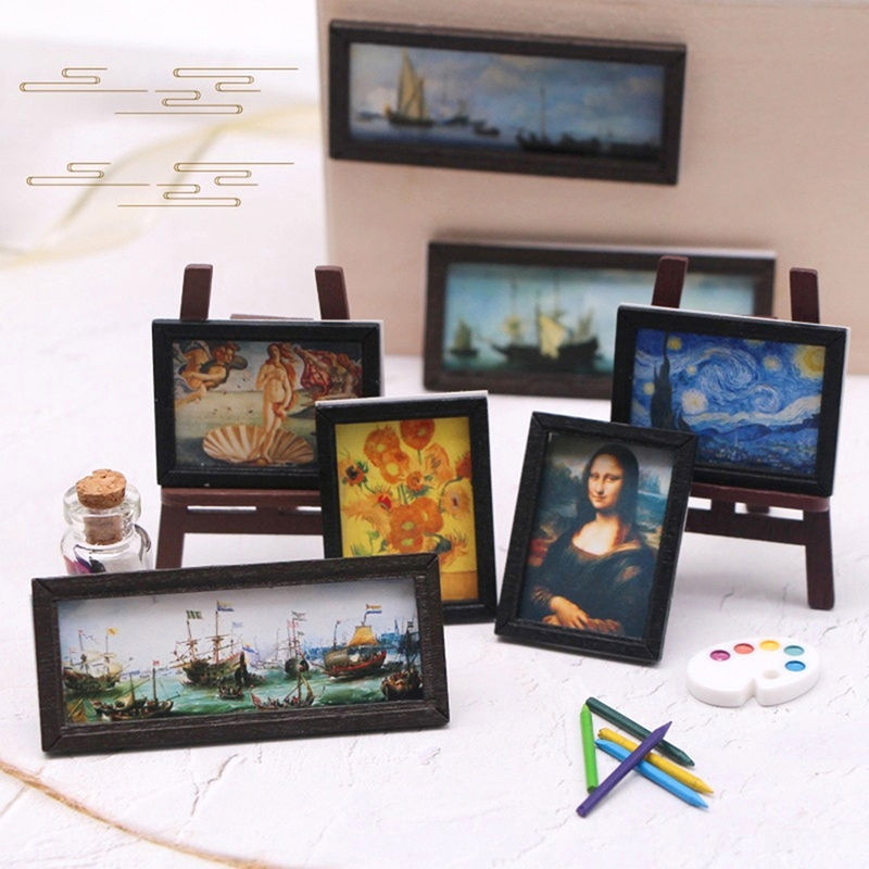 8 pz/set 1:12 casa delle bambo - Miniature Painting Set recensione e prezzo