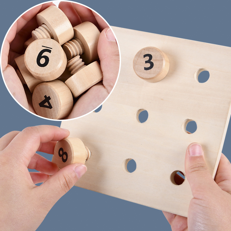 Legno stringere le viti abbina - Board Game Simple recensione e prezzo